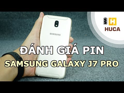 Video HUCA | Đánh giá PIN Samsung Galaxy J7 Pro sau 1 ngày... - youtube