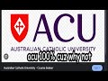 acu 100% because why not