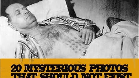 20 Mysterious Photos That Should Not Exist