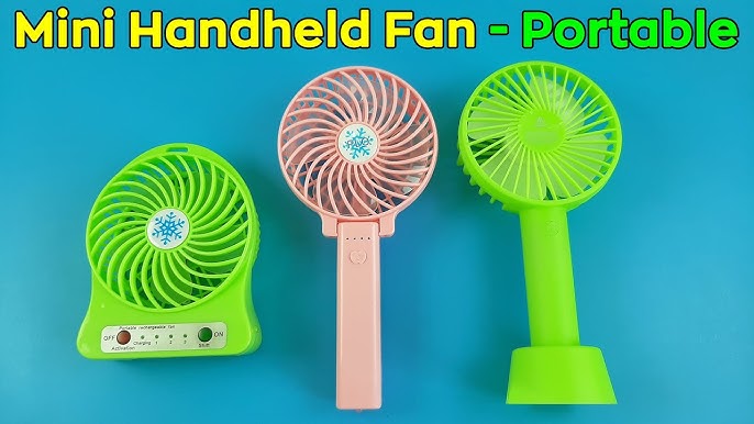 EFTERTRÄDA Hand-held fan, battery-operated white - IKEA