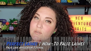 Flawless Lashes | How to apply False Lashes perfectly every time!
