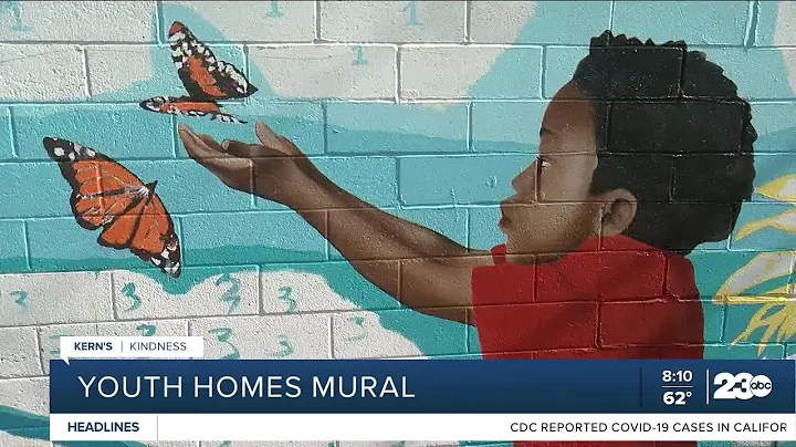 Kern's Kindness: Kern Bridges Youth Homes mural created to stop graffiti