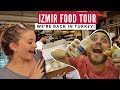 Izmir's Bomba Turkey's Best Desert?  | Izmir Food Tour | Full Time Travel Vlog 13