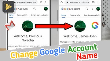 How To Change Gmail id or Google Account Name On Mobile 2022 | Easy and Fast