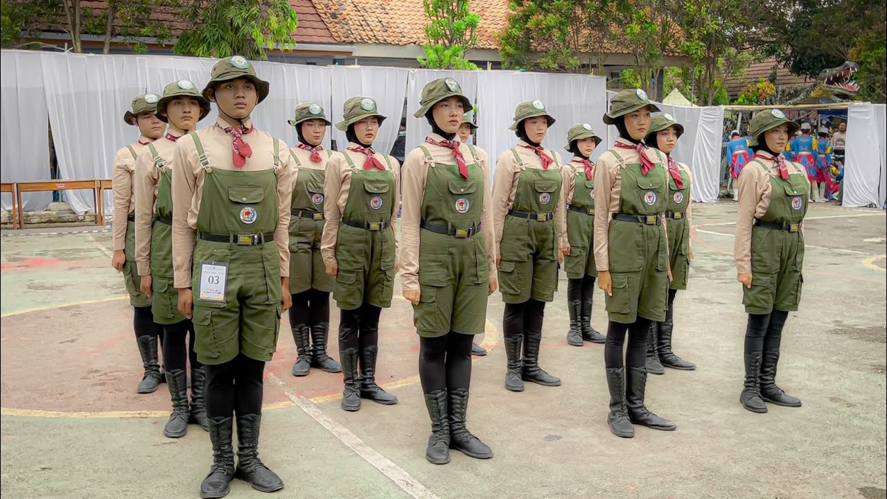 JUARA UTAMA 2 PASKIBRA SMAN 2 MOJOKERTO LKBB KI BUYUT PERAHU SEASON 2