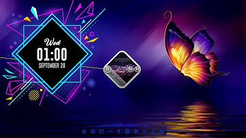 Make Windows 11 Look Better - Abstract Butterfly Theme - Thunder Desktop