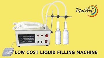 Macwid Digital Liquid /Juice Filling Machine (5ml to 3500 ml)