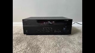 how to factory reset yamaha rx-v385 5.1 4k ultra hd bluetooth home theater surround receiver