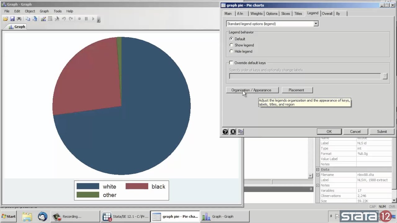 Stata Pie Chart