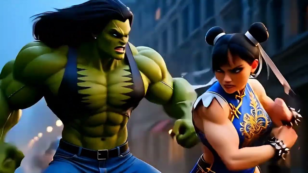 She-Hulk VS Chun-Li | 