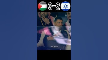 Palestine Comeback Vs Israel world cup 2060🔥 #football #youtube #shorts #ronaldo