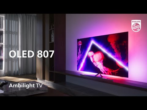 Philips OLED807 : TV OLED 4K avec Ambilight - Cobra.fr