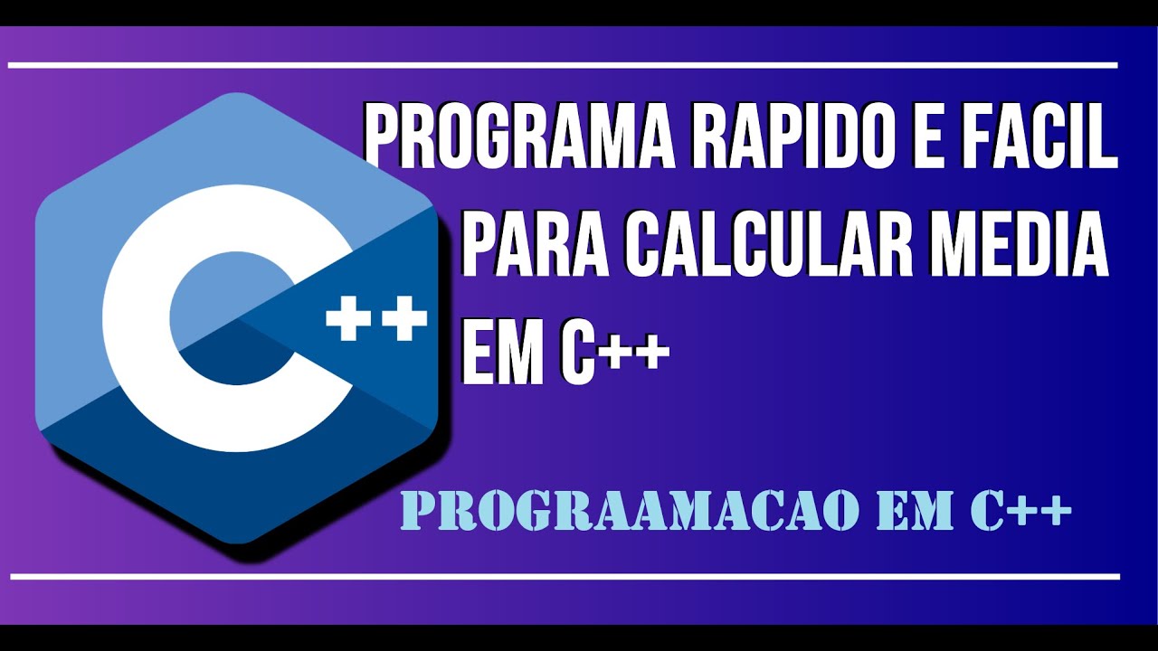 Programa para calcular medias em #C++ || Pratico, Simples e Rapido || # ...