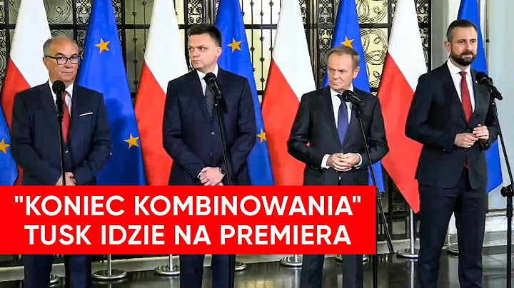 Apel opozycji do Dudy. "Koniec kombinowania". Tusk idzie na premiera