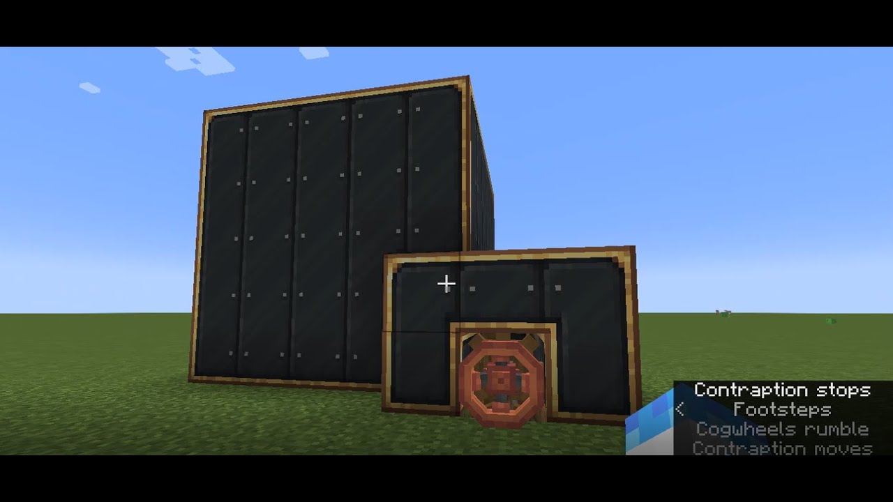 How to build a Minecraft vault using the 1.18.2 create mod. - YouTube