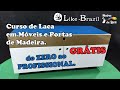 Curso de Laqueação desse Móvel com 3 Cores - CURSO GRÁTIS - 110 Vídeos em Full HD.