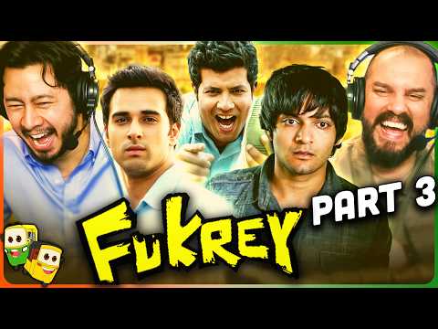 Part 3 - Fukrey Movie Reaction! | Ali Fazal | Varun Sharma | Pulkit Samrat