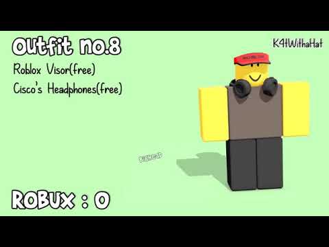 14 Roblox Free Fans Outfits 0 Robux Outfits Youtube - roblox 0 robux