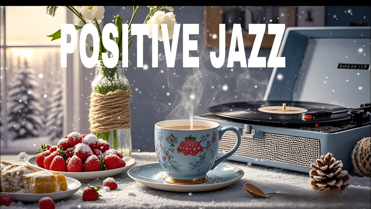 Happy Morning Jazz ☕ Relaxing Winter Coffee Jazz Music & Bossa Nova Piano Positive for Great Moods