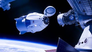 Arrimage de la Capsule Crew Dragon à l&#39;ISS (Station Spatiale Internationale) SpaceX