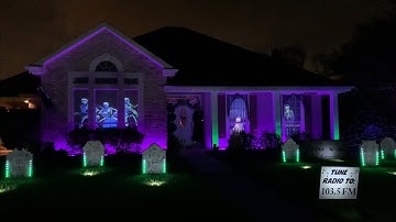 2022 Halloween Projection (AtmosFx, FPP, xLights)