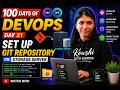 100 Days of DevOps Day 21  Set Up Git Repository on Storage Server #kodekloud #kodekloudengineer #1m