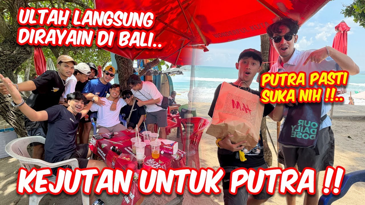 Sampe terharu & nangis !! NGERAYAIN ULTAH PUTRA DI BALI