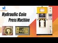SuperbMelt hydraulic coin press machine for gold/silver/coppper coins making