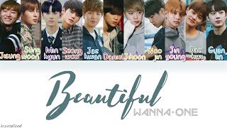 Vignette de la vidéo "Wanna One (워너원) - Beautiful [HAN|ROM|ENG Color Coded Lyrics]"