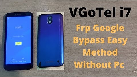 VgoTel i7 Google Frp Byapss Without Pc Easy Method 2022 | How To frp Vgo Tel Android 8.1