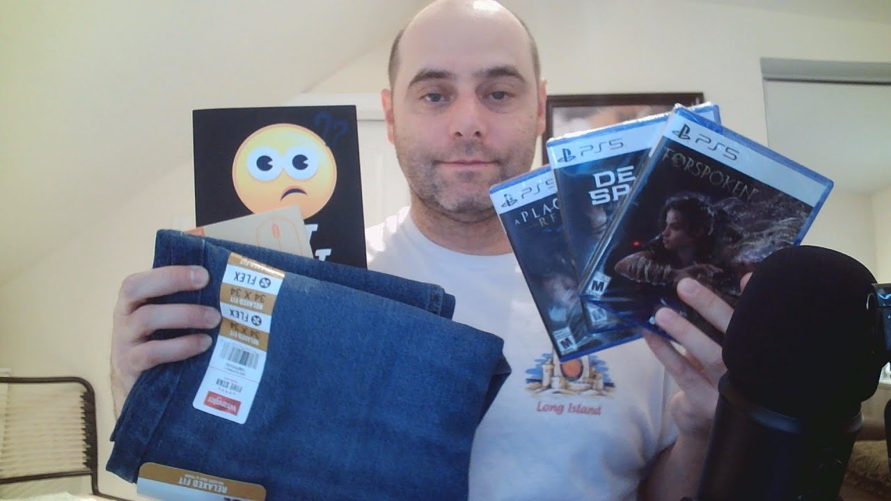 ASMR Gum Chewing Christmas Haul