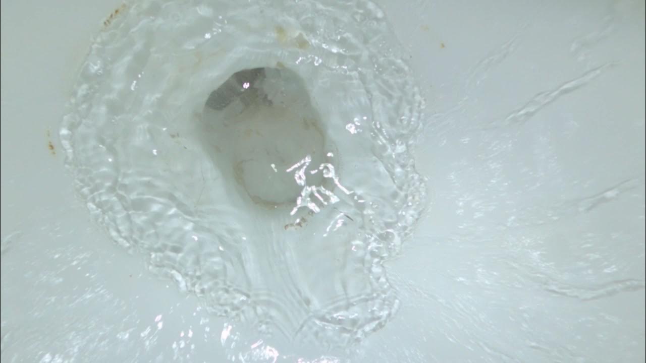 Calcium in toilet jet. Drain job 190. YouTube