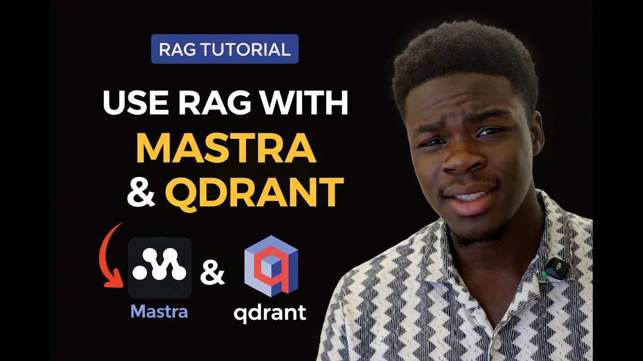 Build a RAG AI Agent with Mastra & Qdrant (Full Tutorial + Demo)