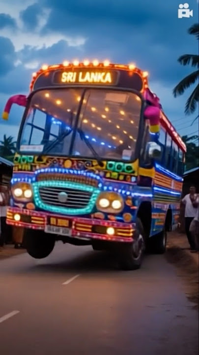 Sri Lanka Bus dance 🚌 💃 #ai #bus#slbus#tripekapandarin#shorts