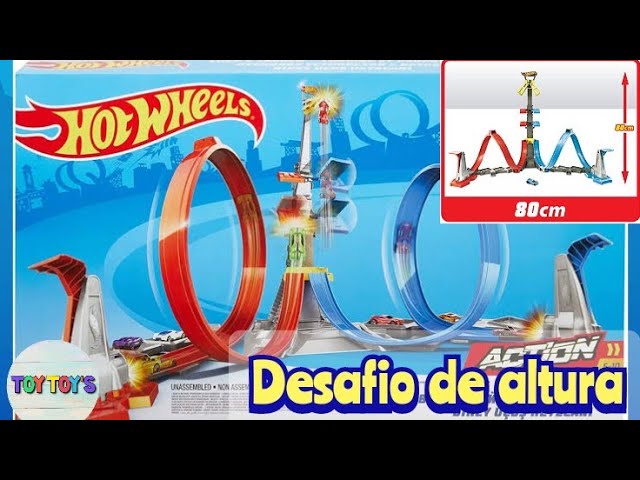 Pista de Percurso – Hot Wheels Action – Desafio da Altura – Mattel