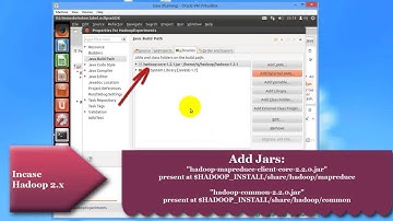 010 Running a MapRed Program in Hadoop