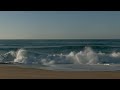 Calming Ocean Waves Crashing on the Beach - Continuous Video