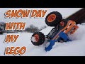 LEGO Monster Truck Snow Day!!