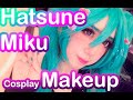 Hatsune Miku makeup tutorial - sé la Miku más kawaii