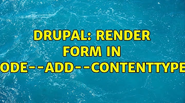Drupal: render form in page--node--add--contenttype.tpl.php
