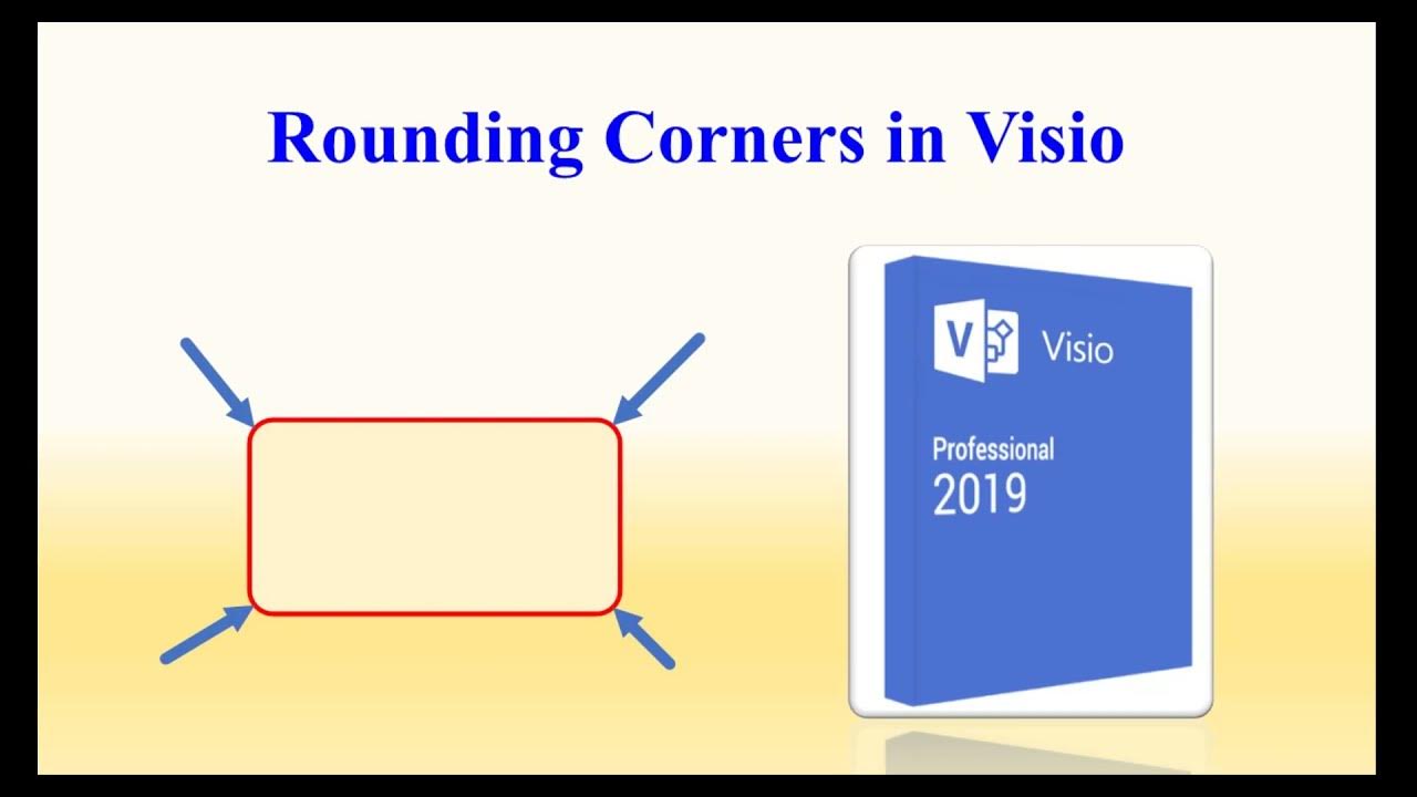 Rounding Corners in Visio in Hindi YouTube