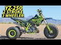 Bvc yamaha yz 250 2 stroke trike conversion