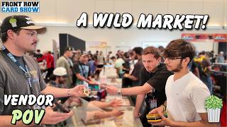 I Couldn't Keep My Vintage Cards In Stock... Pasadena Front Row Vendor POV Day 1!