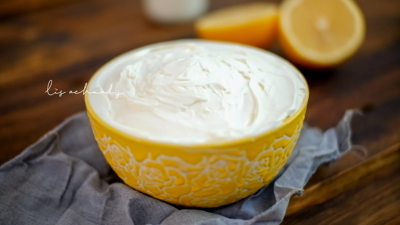 Hanya 2 Bahan Mascarpone Cheese Homemade Youtube