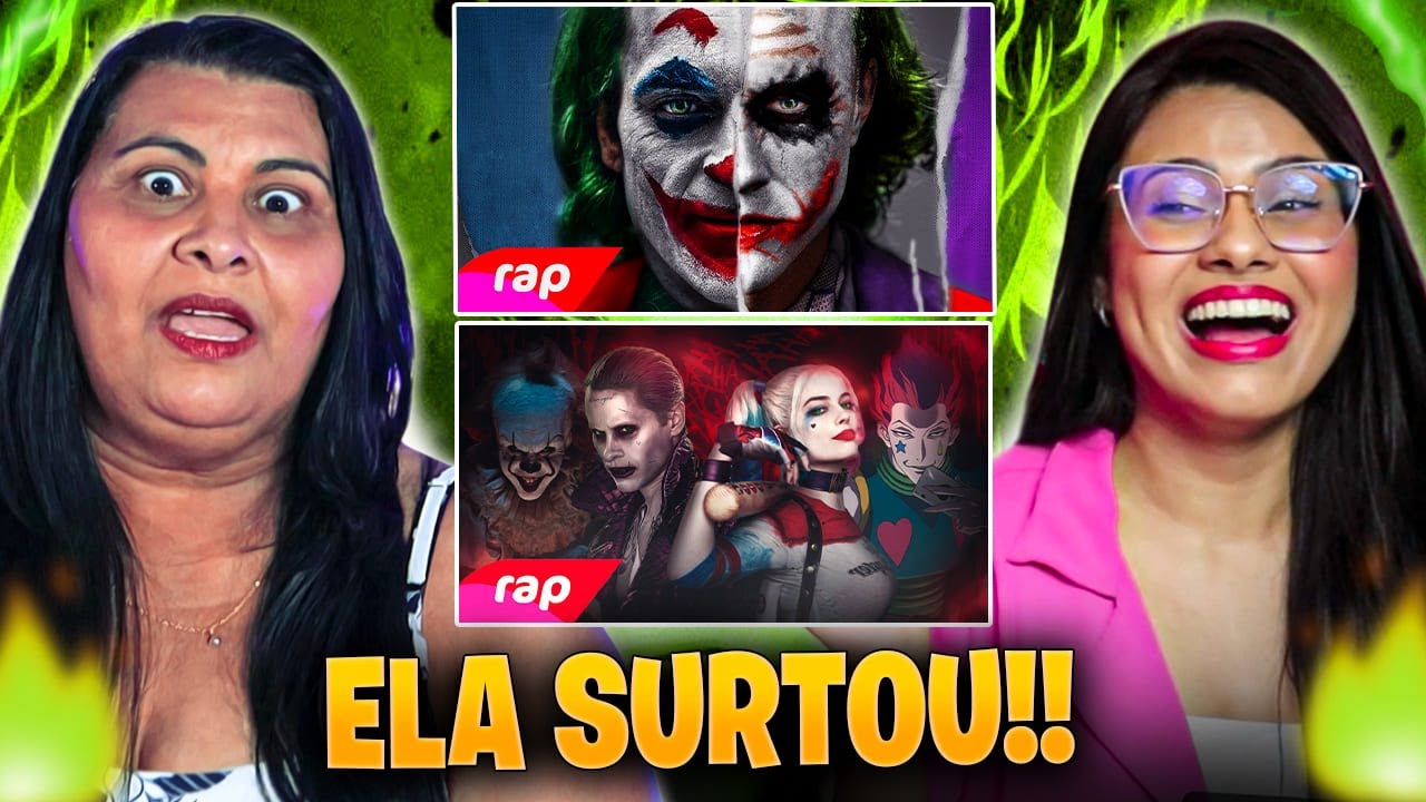 ELA QUASE TEVE UM TRECO! 😱 | RAP DO CORINGA - 7MZ
