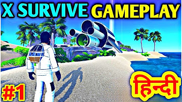 Playing A Modern Type Survival Game 😎 | X Survive GamePlay #1