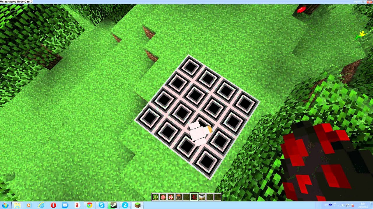 обзор на мод Trampoline mod для minecraft 1 3 1