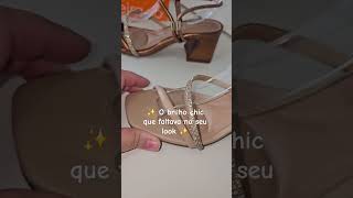 🤎 Salto confortável & sofisticado ✨️ Sandálias Beira Rio