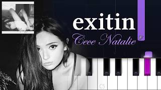 Cece Natalie - Exitin (piano Tutorial)