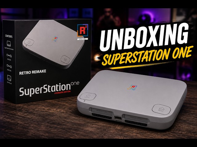 Gaming Debrief Unboxing the SuperStation One FPGA PlayStation 1